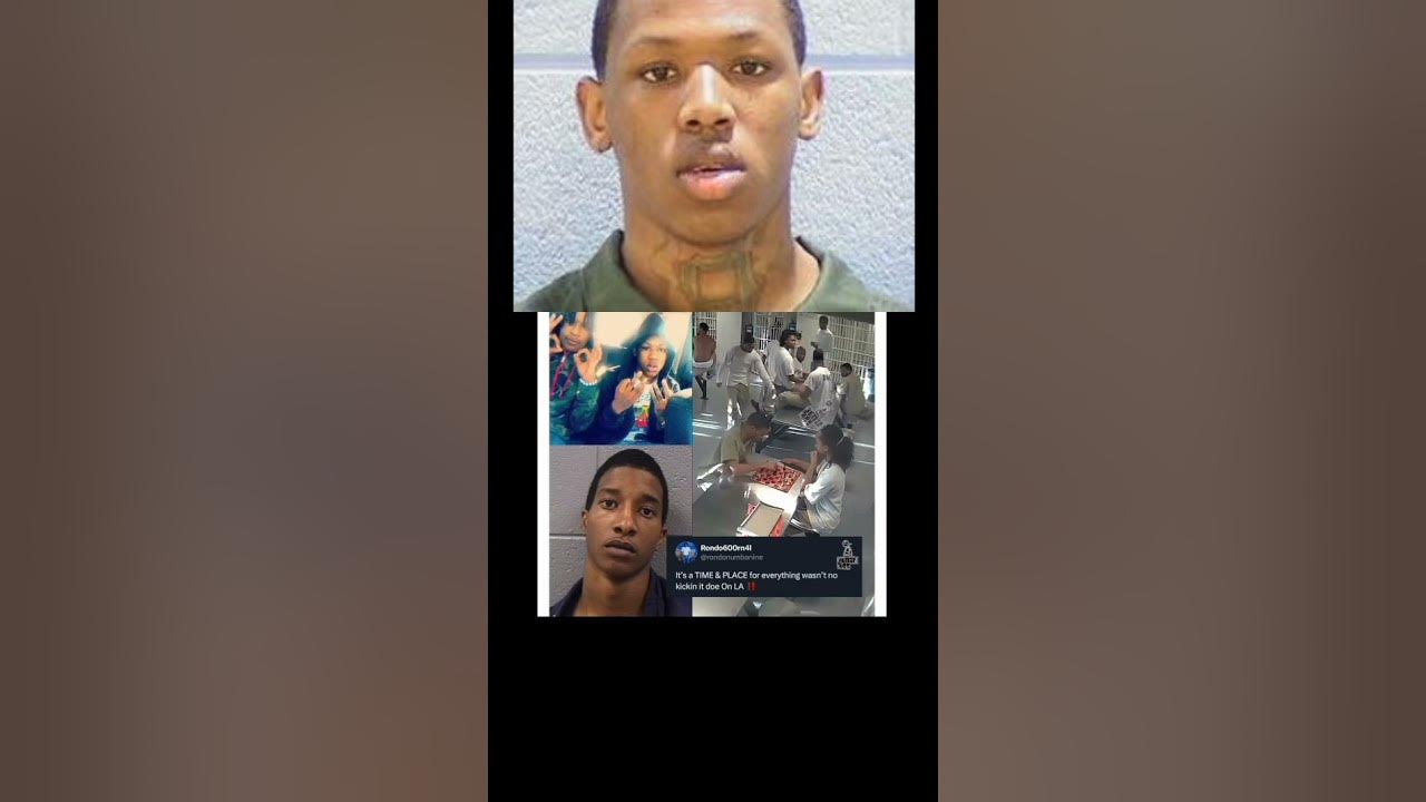 Why Is Rondo Numba 9 In Jail Rondo#9 Hanging With LA Capone K!ller In Jail (Lil Mick 051YM) - YouTube