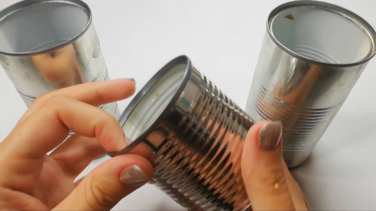 НЕ БРОСАЙТЕ БАНКИ, ПОСМОТРИТЕ, ЧТО Я С НИМИ ДЕЛАЛ !!!