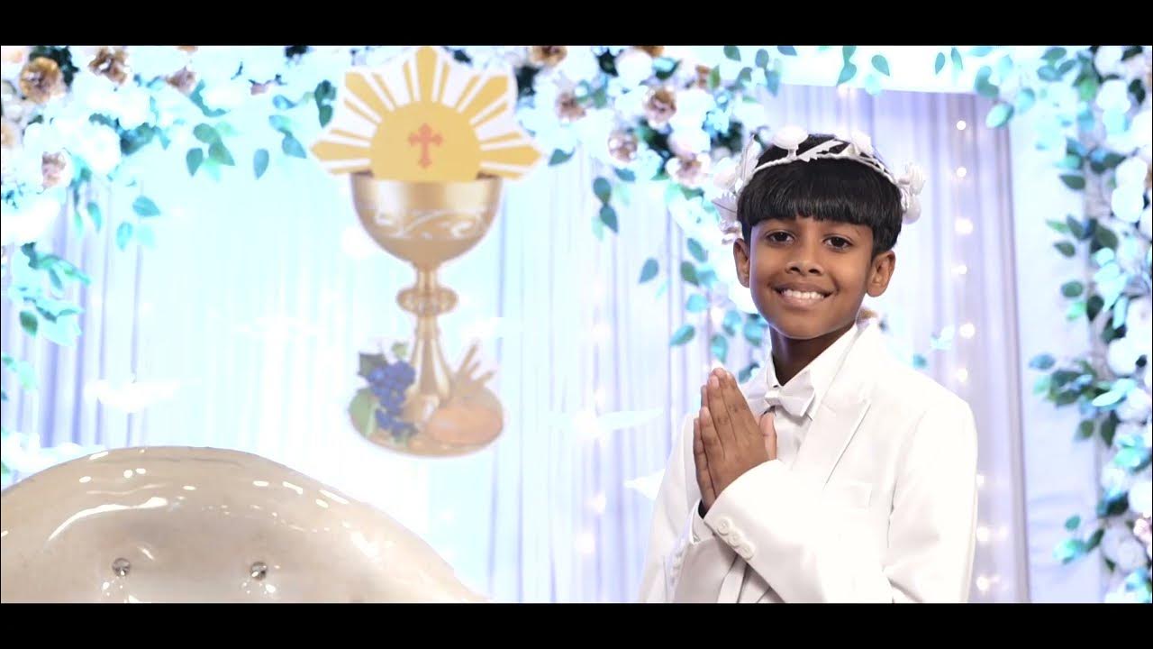 Snippets of Asher's First Holy Communion YouTube