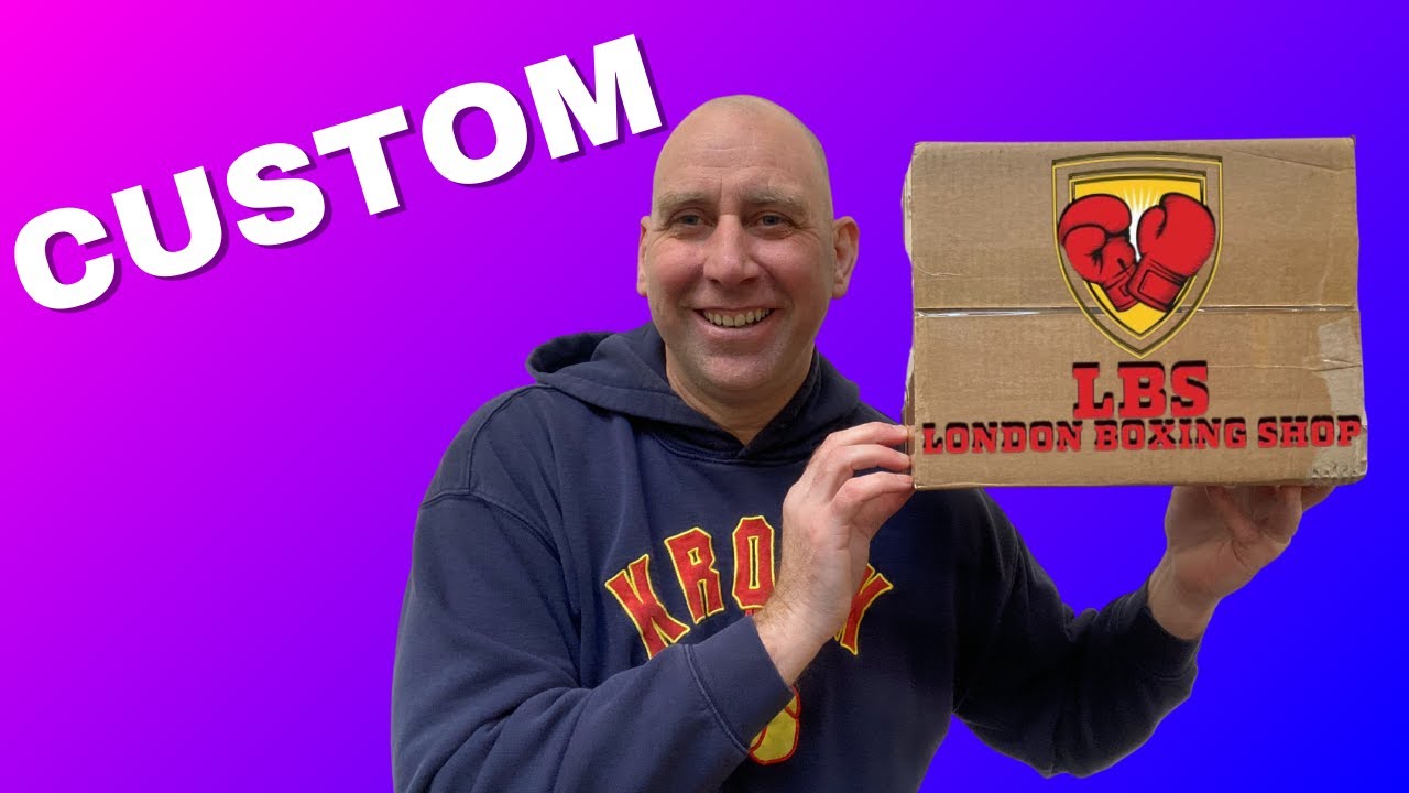 Custom Salvador Boxing Fight Gloves FROM LONDON BOXING SHOP UNBOXING YouTube