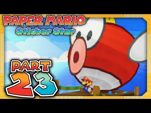 Paper Mario: Sticker Star - Part 23: Surfshine Harbor (Cheep