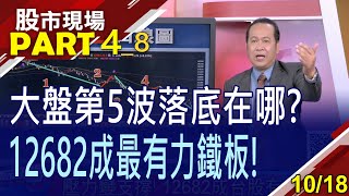【IP築底.金融止跌 大盤低點將浮現!12682山海關過了後 卻反而引清兵入關破底危機剩利率這項利空】20221018(第4/8段)股市現場*曾鐘玉(孫武仲)