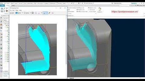 Chỉnh sửa hiển thị đường dao trên NX - How to edit toolpath display in NX