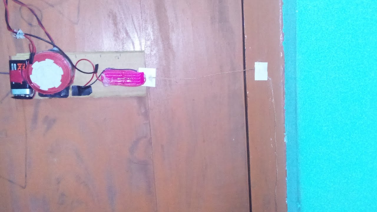 How to make an Door Alarm- Theft alert Alarm at Home very easy. - YouTube