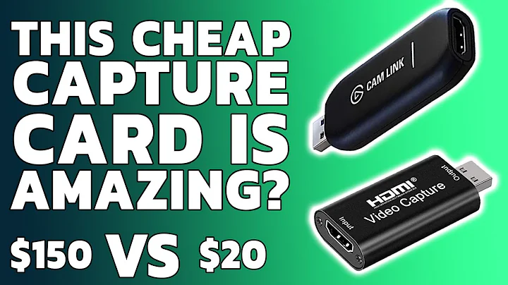 THE BEST CHEAP $20 CAPTURE CARD 2021 - ELGATO CAMLINK ALTERNATIVE