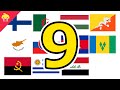 ピタゴラ国旗9【世界の国旗】