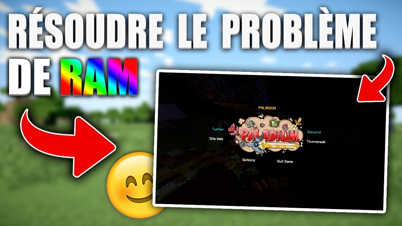 COMMENT RÉGLER LE PROBLÈME DE RAM SUR PALADIUM V5 ! - Tuto