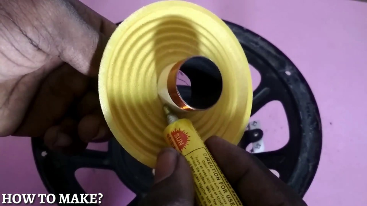 How to repair subwoofer at home YouTube