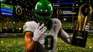 COLLEGE FOOTBALL 27 RTG: 99 OVERALL LINEBACKER WINS THE NATIONAL CHAMPIONSHIP!