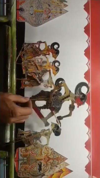 gugurnya prabu salya dan Candrabirawa #stopmotion