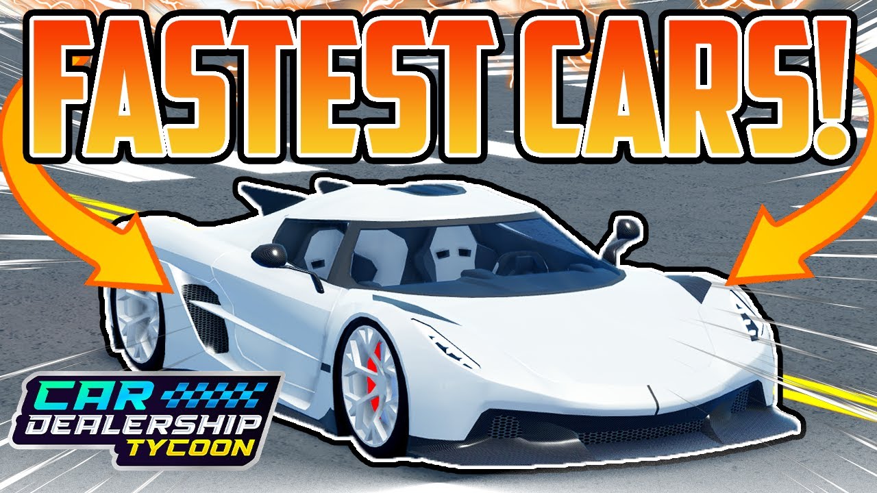 BEST CIRCUIT CARS IN CAR DEALERSHIP TYCOON! 