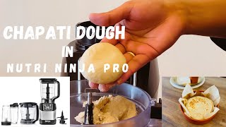 Chapati dough in Ninja Pro food processor | Chapati dough in 30 seconds | #nutrininja DeSK How2 screenshot 5