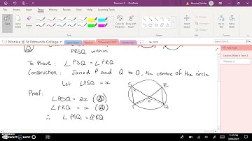 Proving all angles subtended by the same arc are equal