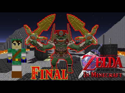 Zelda: Ocarina of Time has been recreated in Minecraft