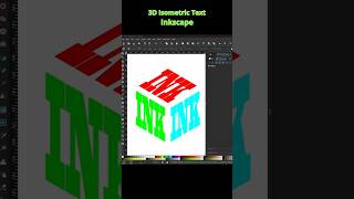 How to Create 3D Isometric Text in Inkscape