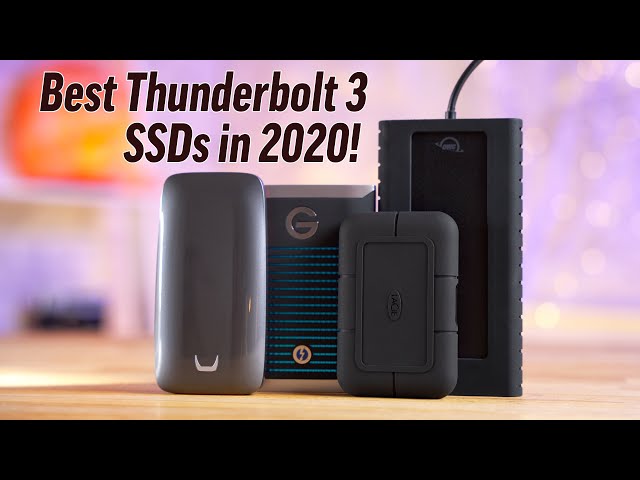 Best Portable Thunderbolt 3 SSDs in 2020 for Mac & PC! 