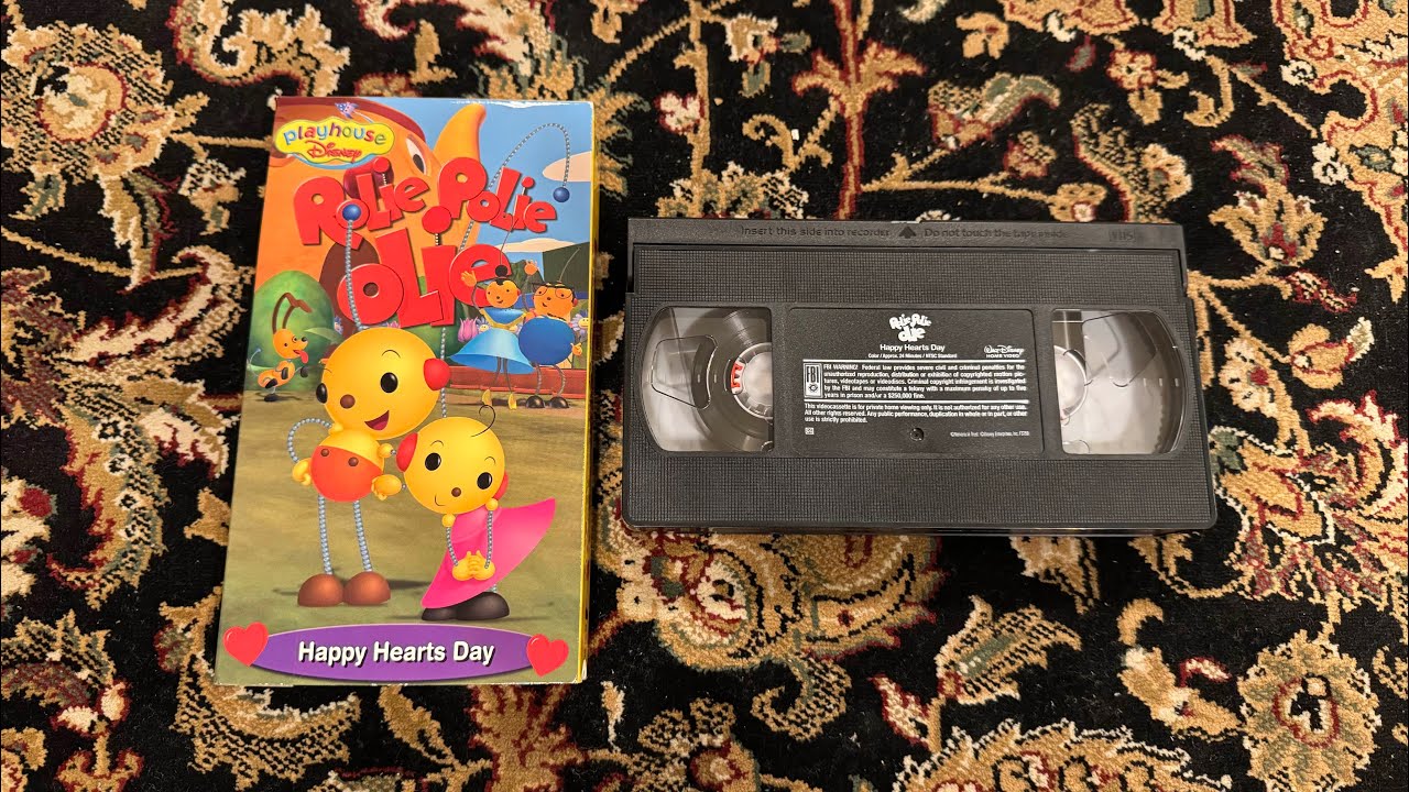 Rolie Polie Olie Happy Hearts Day 2001 VHS