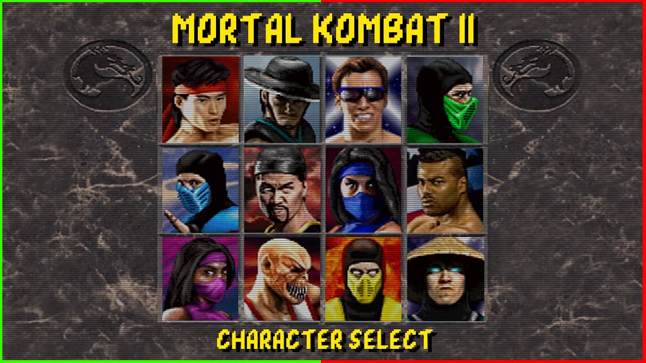 ArtStation - Mortal Kombat 2 - Choose your character!