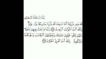 2 - سورة البقرة ١٢٨-١٢٩ - مشاري بن راشد العفاسي