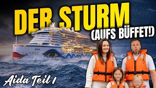 DREAM SHIP AIDA?! Kicked out by the waiter! Storm at sea & at the buffet! Rhodes, retirees & rain...