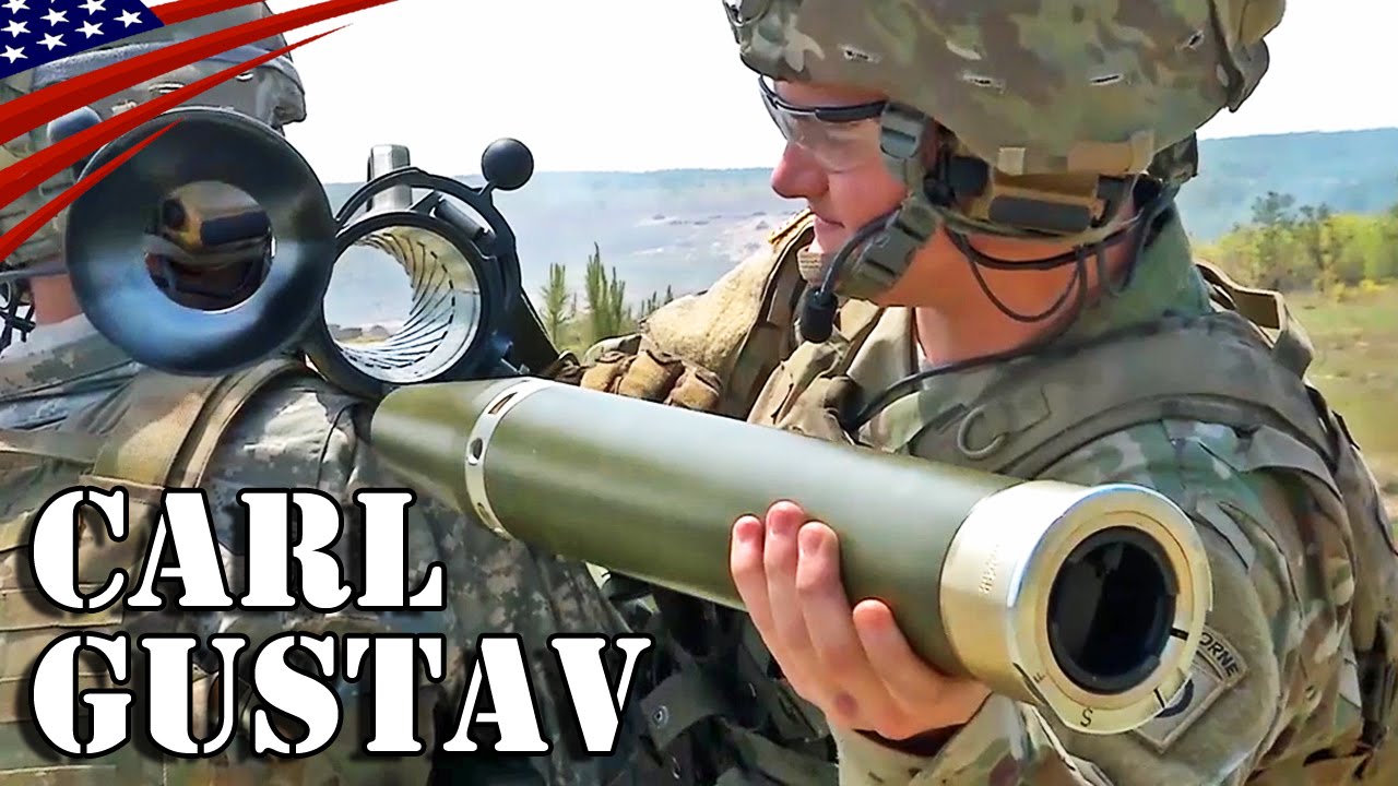 カールグスタフm3 84mm無反動砲の発射訓練 Carl Gustav M3 84mm Recoilless Rifle Fire Training Youtube
