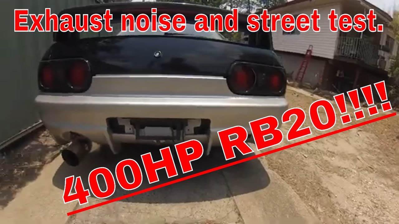 400hp Rb20 R32 - YouTube
