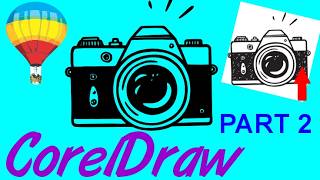 Corel Draw Tips & Tricks Remove an Object from this CLIPART Part 2 CONTOUR