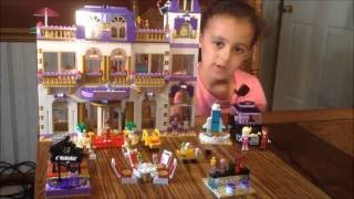 MUST WATCH !!! LEGO Friends Heartlake City Grand Hotel Build and Review