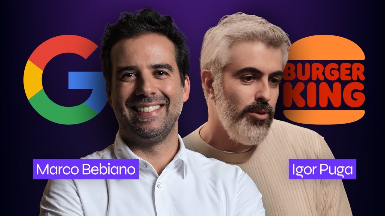 BK e Google usam IA, mas não da forma que você imagina | Marco Bebiano e Igor Puga no CMO Summit