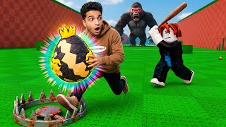 سرقت بيض زعيم القرود الملك الجديد وختمت حدث الضفضع وجبت سيكرت جديد🔥 🤑 | roblox steal an egg