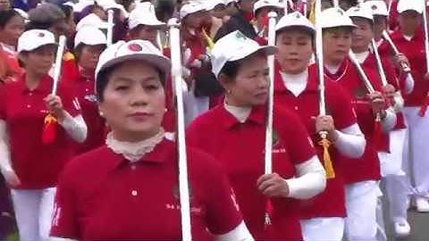 GIAO LƯU TDDS   8 động tác gậy ngắn H  Yên Phong   T  Bắc Ninh