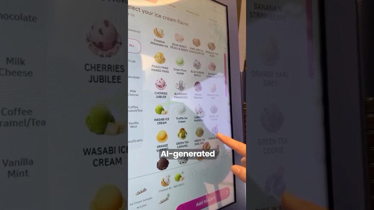 ChatGPT makes ice cream now…😐 #ai #chatgpt