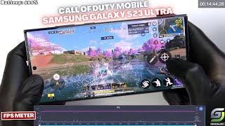 Samsung Galaxy S23 Ultra test game Call of Duty Mobile CODM