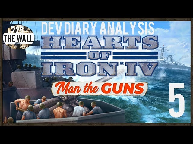 Hearts of Iron 4 MAN THE GUNS DLC - Dev Diary Analysis 5