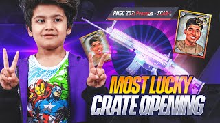 PMGC CRATE + JONATHAN VOICE PACK + LUCKY 🤩 CRATE OPENING - NEW MYTHIC PRESTIGE SCAR L 🤯| BGMI VIVONE