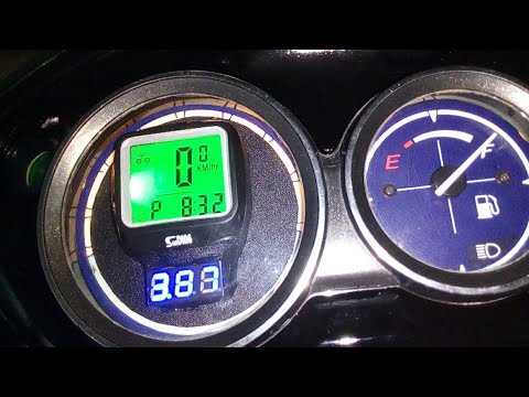 Độ đồng hồ đo tốc độ sunding cho xe máy đẹp và cực dễ