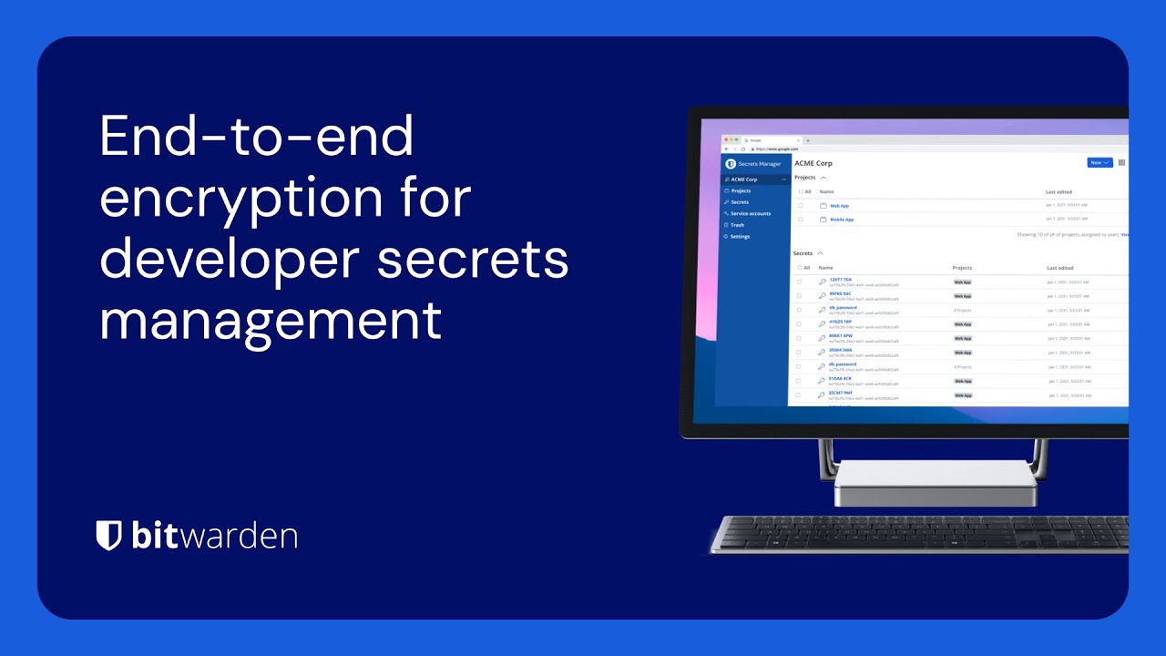 Why end-to-end encryption is crucial for developer secrets management