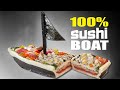 We've Outdone Ourselves This Time!  GIANT Sushi Boat 🍣⛵