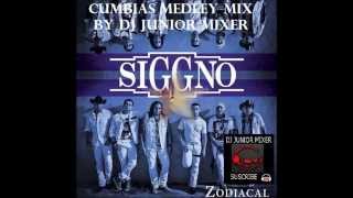 Video thumbnail of "SIGGNO - CUMBIAS MEDLEY MIX (CD ZODIACAL) / BY DJ JUNIOR MIXER"
