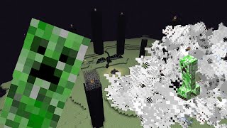 Can You Beat Minecraft Using Only Creepers?