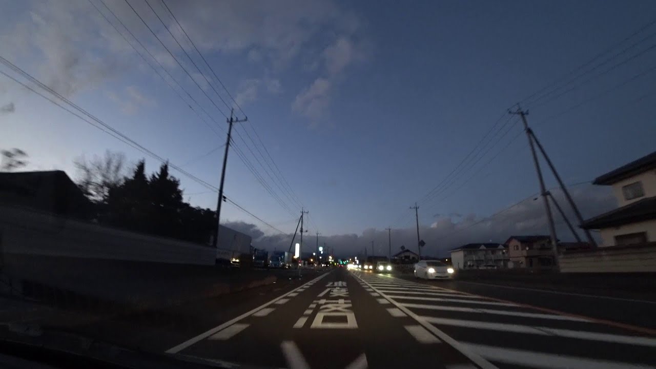 国道4号線 野崎 那須塩原 長距離ドライブ ロングドライブ 車旅ドライブ 栃木県 Youtube