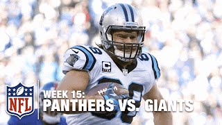 Famous Cam Newton Zings Pass To Greg Olsen For TD! | Panthers vs. Giants | NFL Net Worth