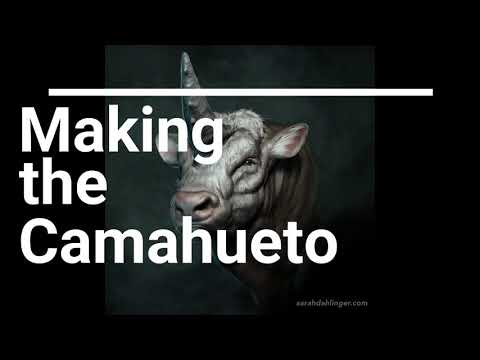 Making a Camahueto in ZBrush and Photoshop - Time Lapse
