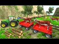 Tractor Trolley Driving Simulator 3D Best Game || Israel & USA Tractor Game with urdu and hindi