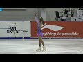 Софья ЧАПЛЫГИНА / Sofia Chaplygina (RUS) - SANTA CLAUS CUP 2021 Budapest - Jr. Women SP - 08.12.2021