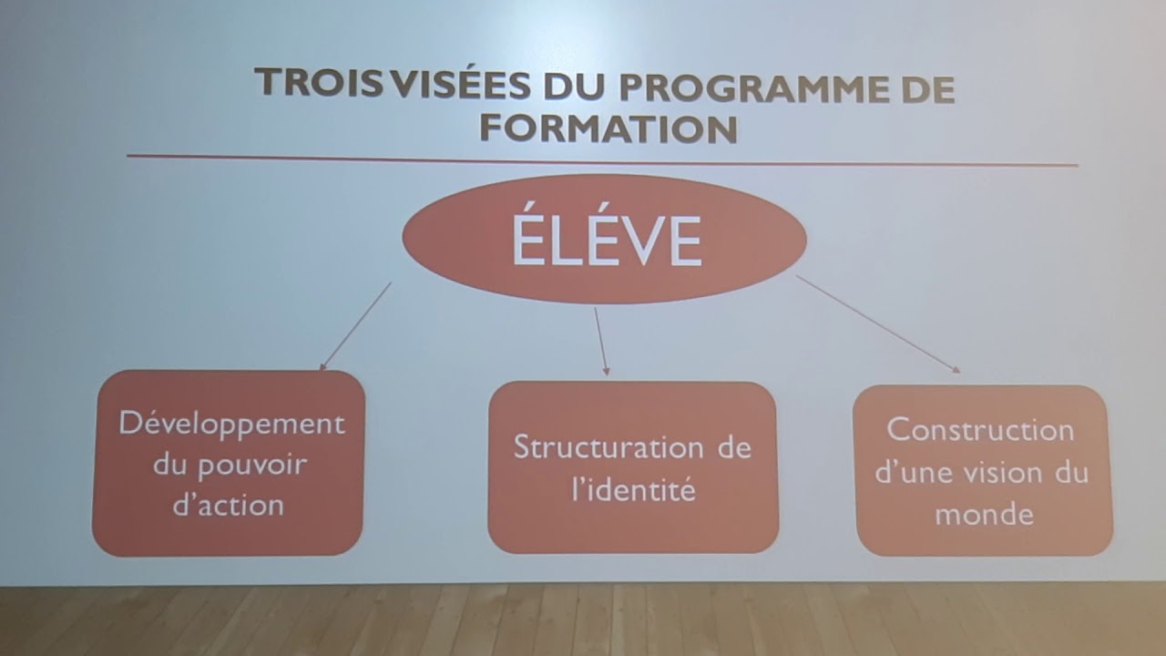 Programme De Formation De L Cole Qu B Coise Youtube
