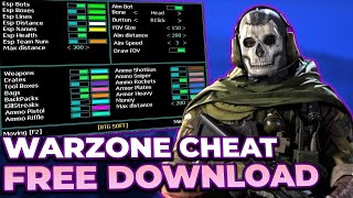 COD Warzone Cheat 2024  | Warzone Hack Menu Free Download | Warzone Hack Legit \& Rage | 7 Day Trial