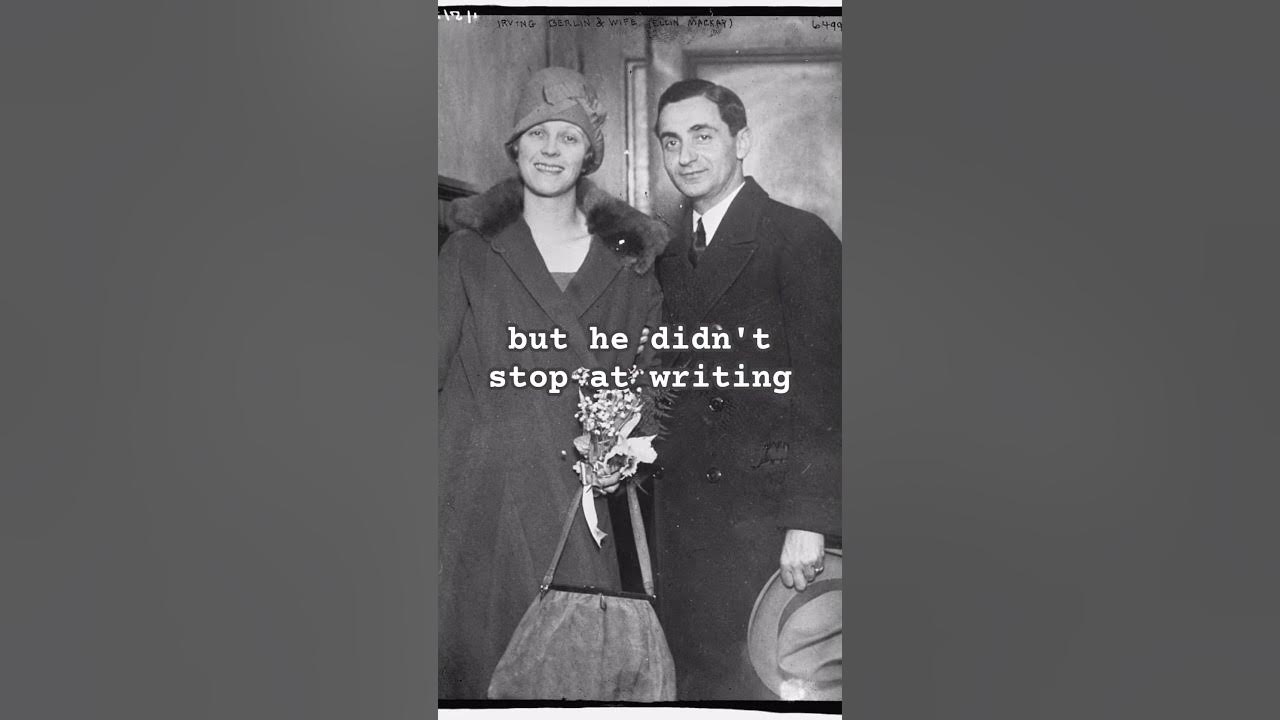 Irving Berlin wrote this love song as a wedding gift. 💍 “Always” (1925) #shorts #irvingberlin