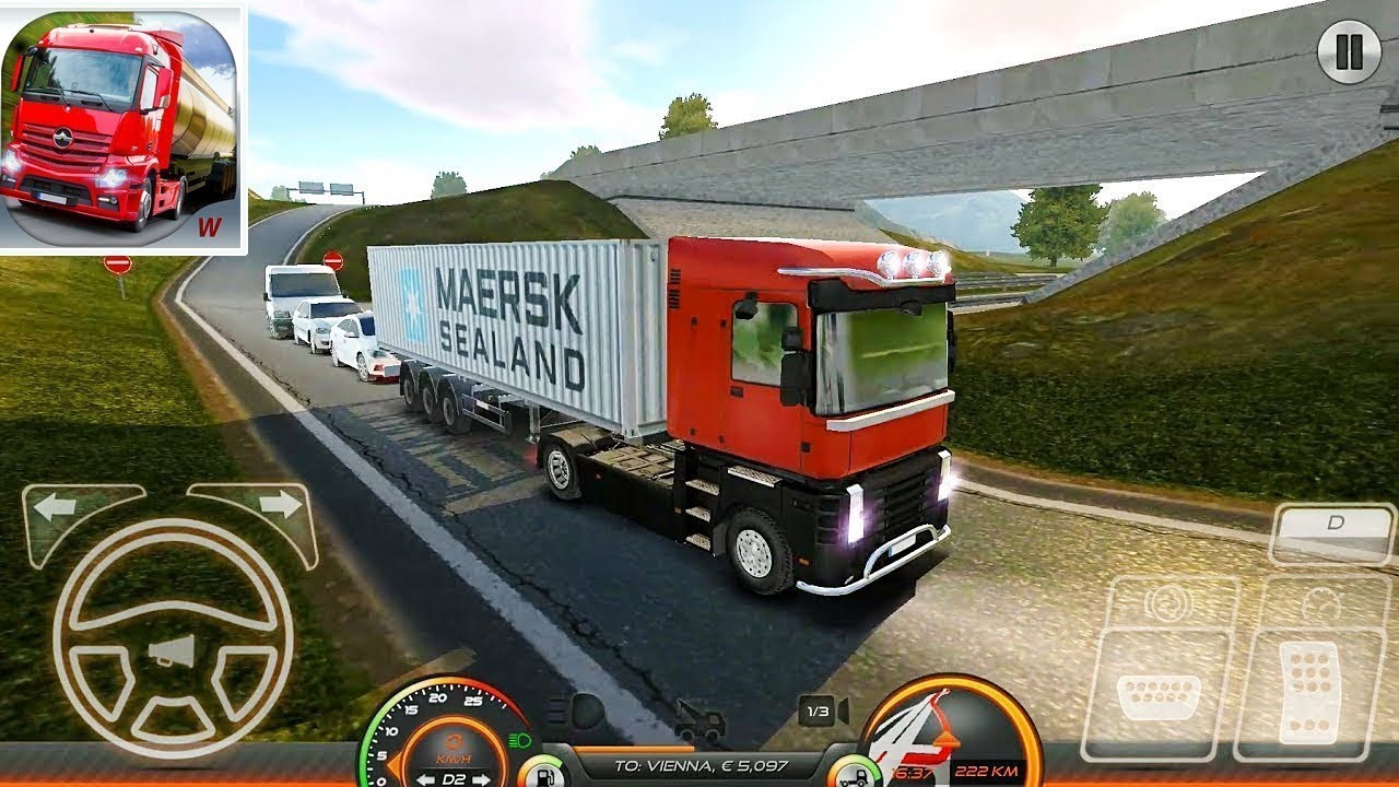  لعبة محاكي  الشاحنات euro truck simulator 2