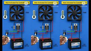 How to Make an Automatic Temperature Controlled Fan at Home | DIY Smart Cooling Fan